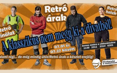 Legendás munkaruha márkák nyomában, avagy éljen a Retró hetek!